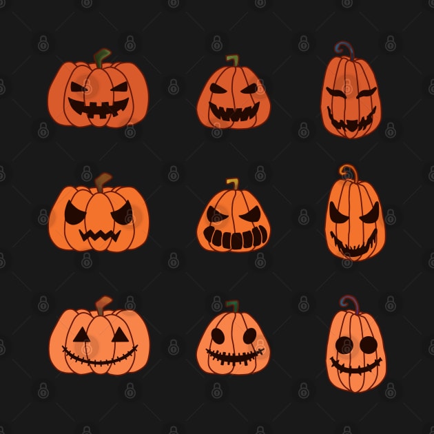 Halloween pumkins by SlyAR07