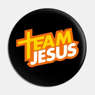 team jesus Pin