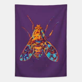 Tiger Bee Fly Tapestry