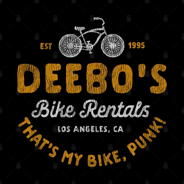 Deebo's Bike Rentals Vintage by Talkad