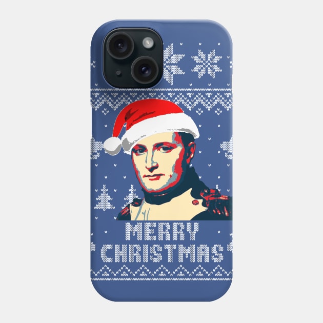 Napoleon Merry Christmas Phone Case by Nerd_art