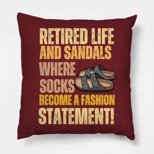 retired life Pillow