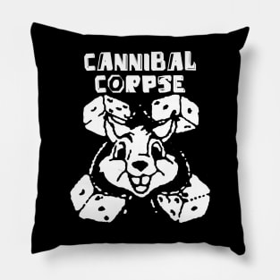 cannibal dice bunny Pillow