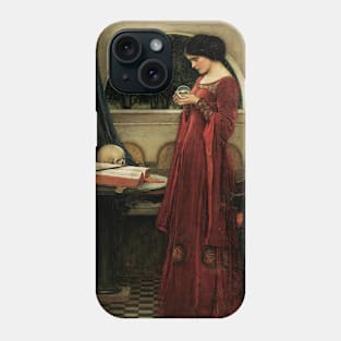 The Crystal Ball by John William Waterhouse Phone Case