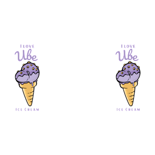 I Love Ube Ice Cream T-Shirt