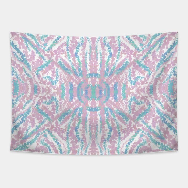 Psychadelic Pattern Tapestry by Hermanitas Design