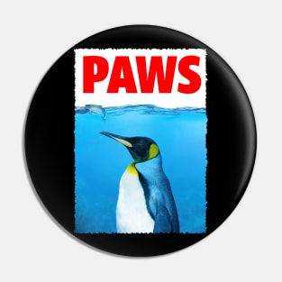 Urban Penguin PAWS Elegance, Tee Trendsetter Triumphs Pin