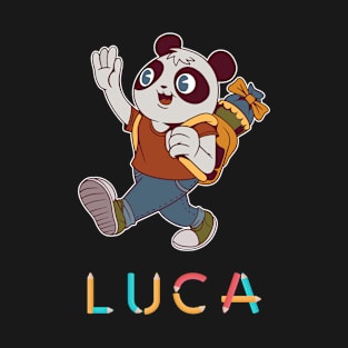 Einschulung Panda Luca T-Shirt