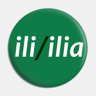 Esperanto Pronouns - Pronomoj - ili/ilia Pin