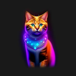 Galaxy Cat Coloful T-Shirt