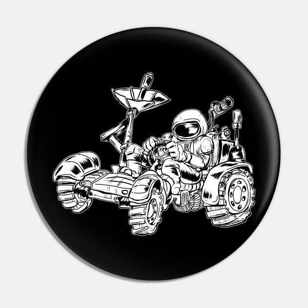 Driving on the Moon Pin by silentrob668