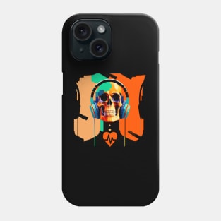 Skull Headphones Love Music Phone Case