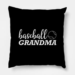 Baseball Grandma Pillow