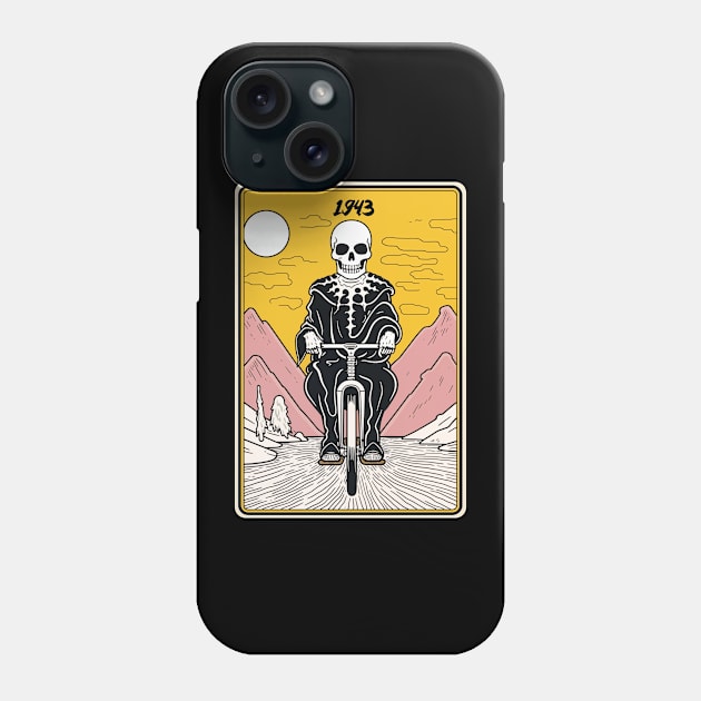 1943 Bicycle Day Phone Case by difrats