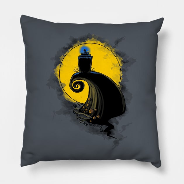 The Nightmare before Gallifrey Pillow by MareveDesign