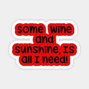 Some wine Magnet