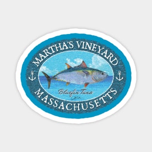 Martha's Vineyard, Massachusetts Bluefin Tuna Magnet