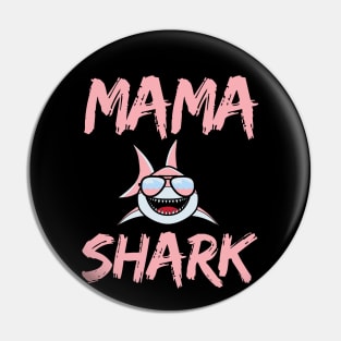 Funny mama shark mothers day gift Cute Cool Summer Momny Pin