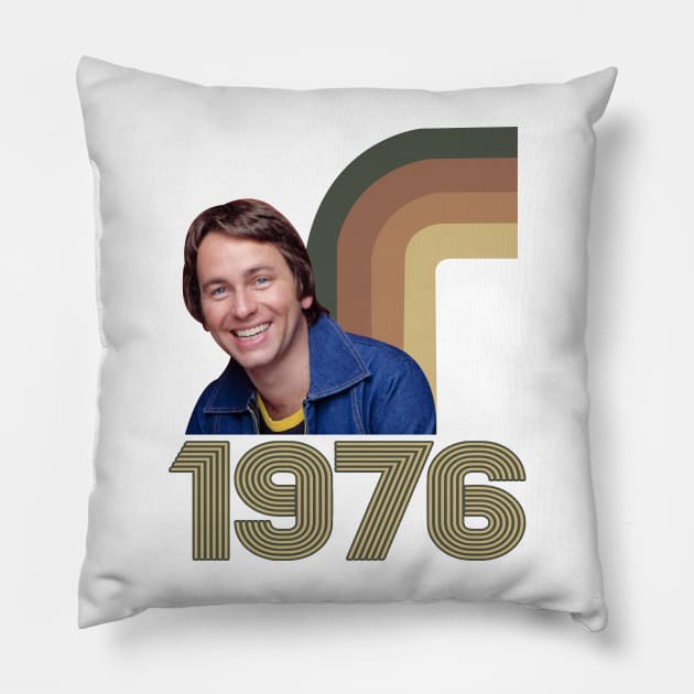 1970s Retro TV vintage Pillow by  ABHDArts