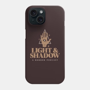 Light & Shadow Logo Dark Phone Case