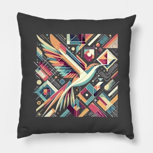 Abstract Animal Bird 6 Pillow