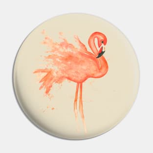 pink flamingo Pin