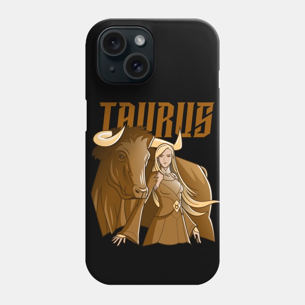 Taurus / Zodiac Signs / Horoscope Phone Case by Redboy