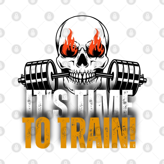 It's Time to train ! by twitaadesign