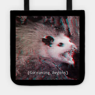 Possum Screaming Tote