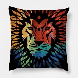 Lion face Pillow