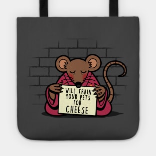 Funny Rat Master Beggar 80's Cartoon Tote