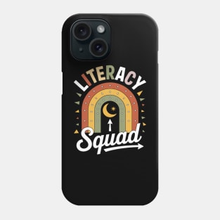 Literacy Squad Reading Teacher Interventionist Specialist3 Phone Case