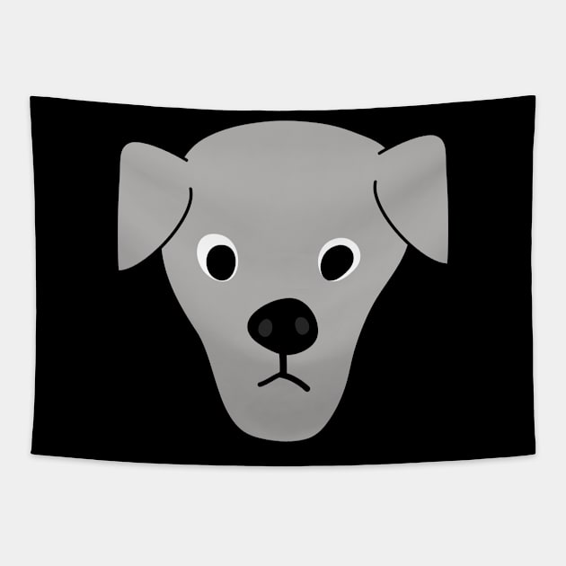 Puppy face Tapestry by CindyS