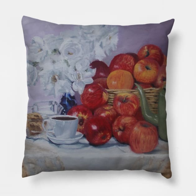 'Autumn Harvest Reward' Pillow by Jaana Day