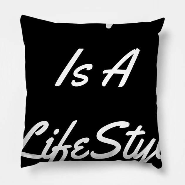 Bingo Is A LifeStyle Tee Pillow by Confessions Of A Bingo Addict