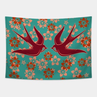 Love Birds Tapestry