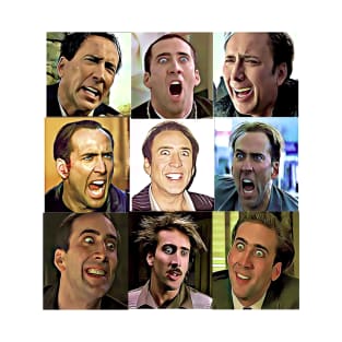 Nicolas Cage Pillow T-Shirt