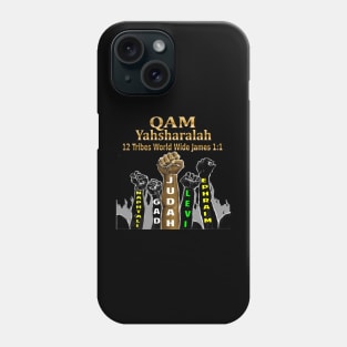 Custom Trendy Qam Yasharahla | Fist in the Air| 12 Tribes of Israel| Tee MUST have for your collection Explore More designs on Sons of Thunder Phone Case