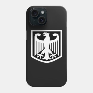 German Eagle (in negative for black tees) Phone Case