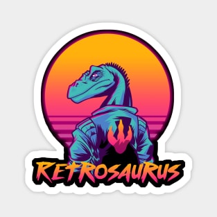 Retrosaurus - Velocity Raptor Magnet