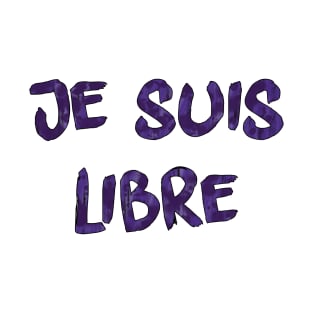 Je suis libre (avec dos) T-Shirt