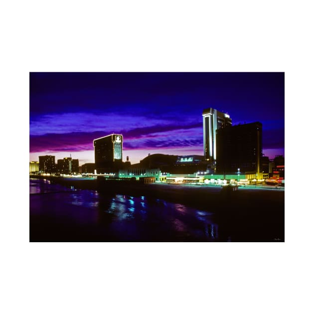 Atlantic City Skyline, 1986 by BrianPShaw