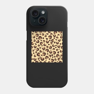 Leopard Gecko Print (Brown & Tan) Phone Case