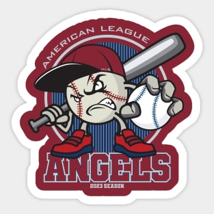  Los Sports Angeles Vintage California Baseball Angels Throwback  - Sticker Graphic - Waterbottles, Hydroflask, Laptops, Phones, Cars,  Lockers, Binders Decal Sticker : Sports & Outdoors