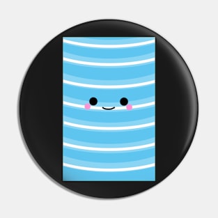 I'm a cute Iphone and I smile [Light Blue] Pin