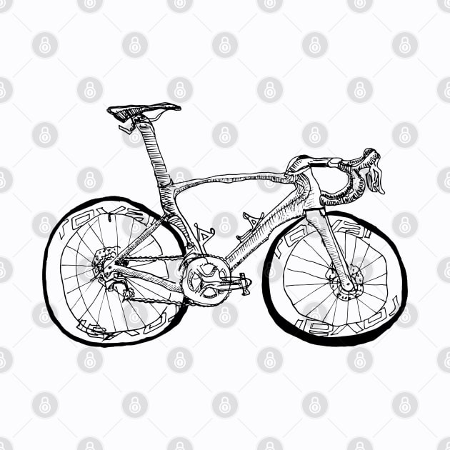 S-Works Bicycle Drawing by eVrydayART