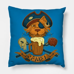 Pirate cat Pillow