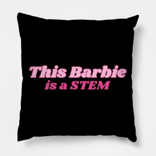 STEM Barbie Pillow