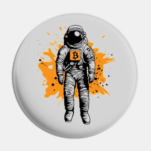 Satellite of Satoshi Pin