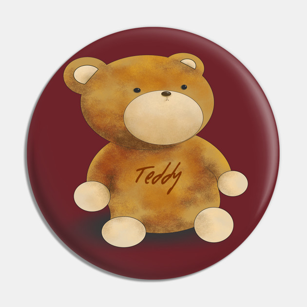 teddy bear pin